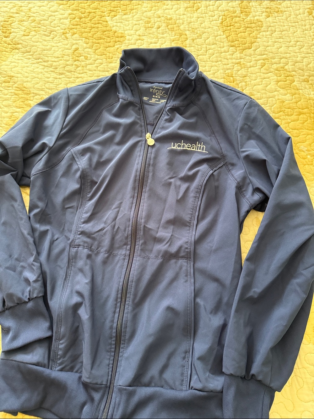 Cherokee Navy Full‑Zip Lightweight Jacket